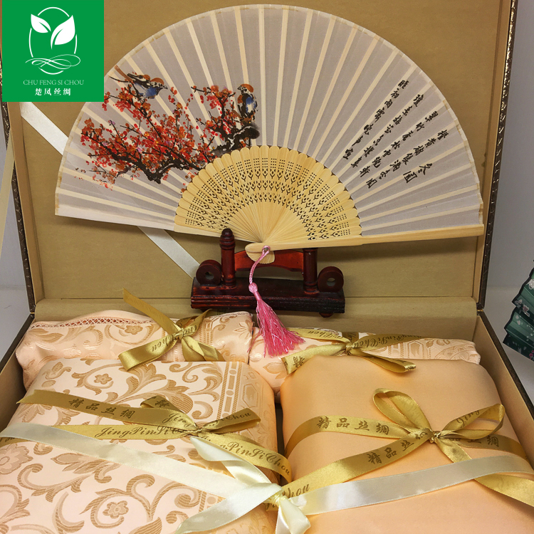 重磅色織提花四件套