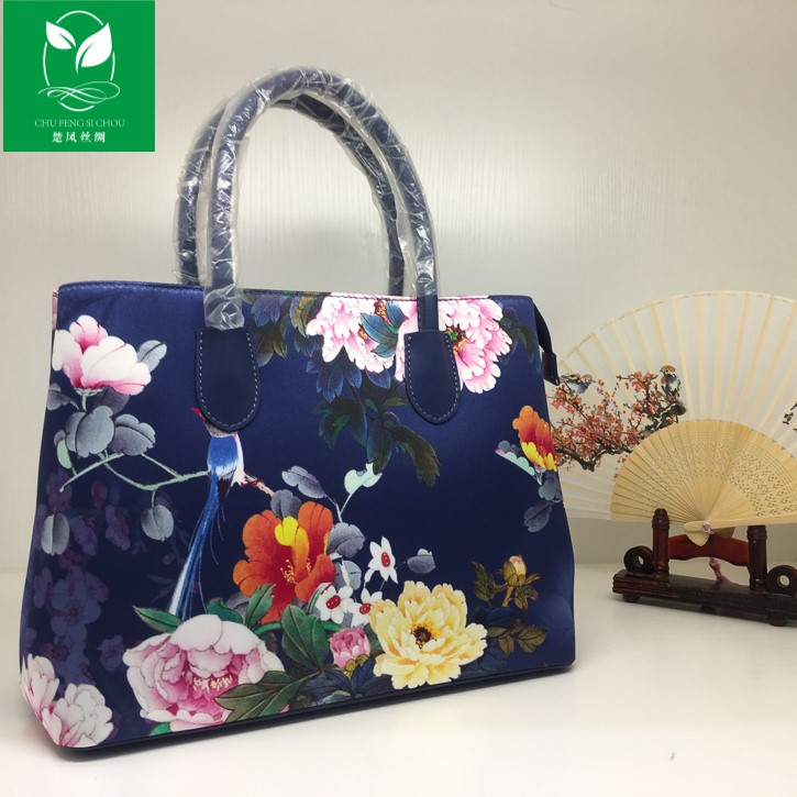 富貴鳥系列真絲包