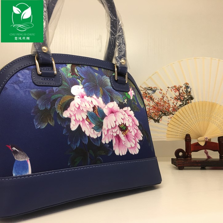 富貴鳥系列真絲包