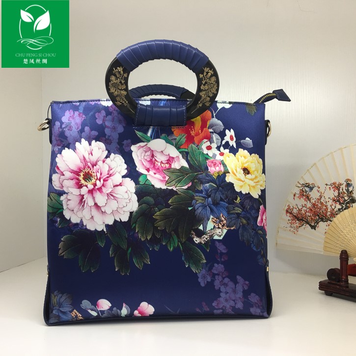 富貴鳥系列真絲包